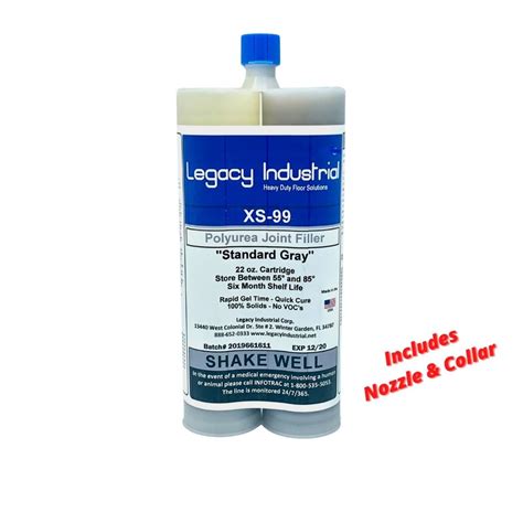 Xs 99 Polyurea Joint Filler 600ml Legacy Industrial