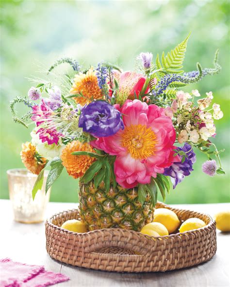 Create Summer Floral Arrangements In Fruit Southern Lady Mag