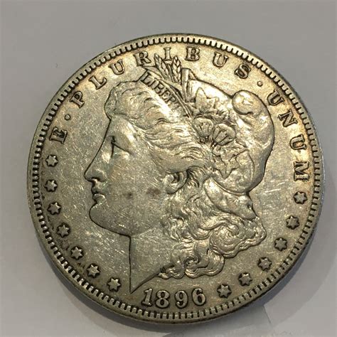 1896 S Morgan Silver Dollar 1 Rare Us Coin Extra Finealmost