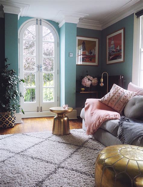 Before And After Decorating My Living Room Blue — Melanie Lissack Interiors
