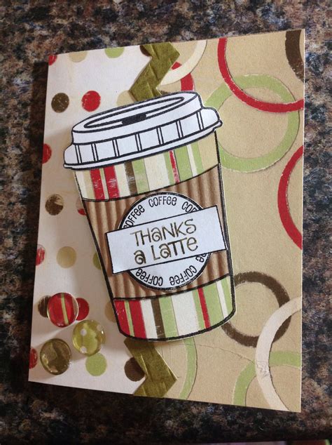 Check spelling or type a new query. Thanks a latte. I love this stamp set | Cards, Thank you cards, Thanks a latte