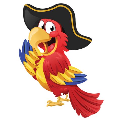 Pirate Parrot Png Clipart Png Mart