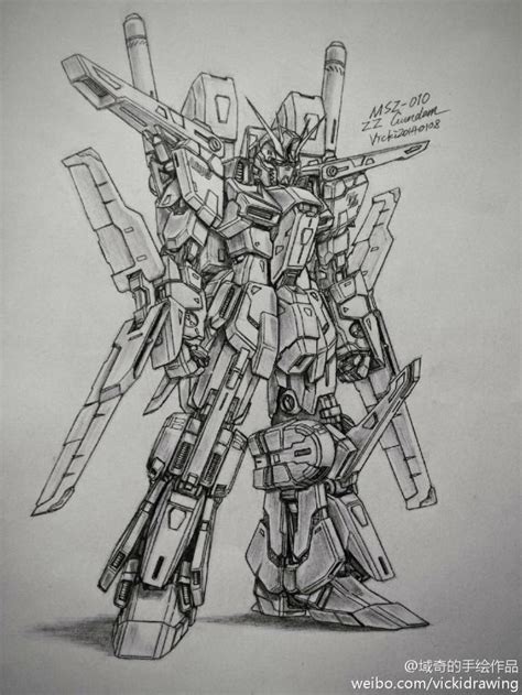 37 Tutorial How Draw Gundam With Video Tips Gundam