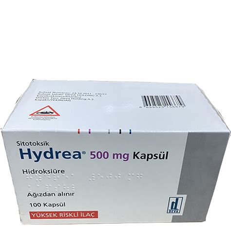 Hydrea 500mg 100 Tab Pharma Company Store
