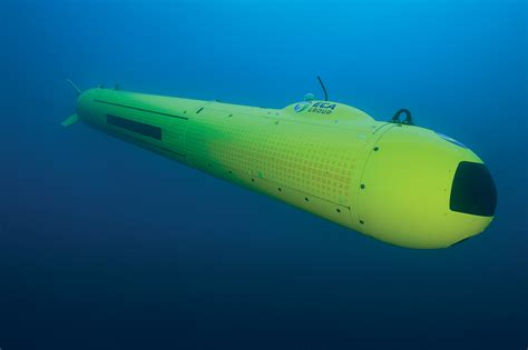 Eca Groups A18d Uuv Tested By French Navys Hydrographic Service