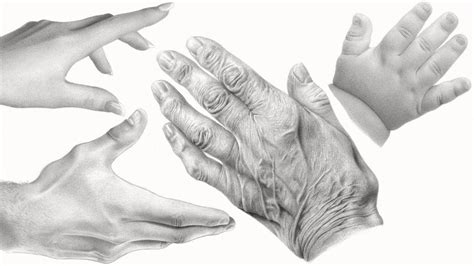 Realistic Hand Drawing Step By Step Eueminhafamiliasouza