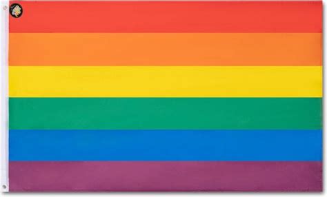 Pride Vlag LGBTQIA Regenboog Rainbow Gay Pride Vlag 90 X 150 Cm Trans