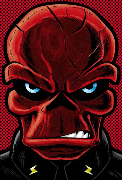Redskull Marvel Comics Art Marvel Art Red Skull