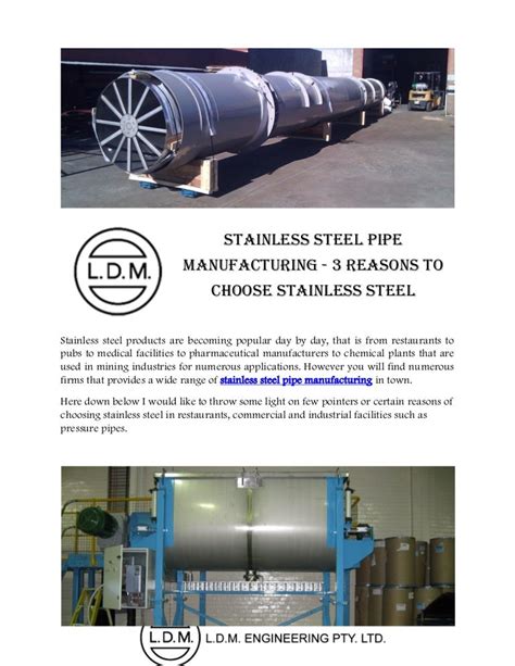 3 Reasons To Choose Stainless Steel