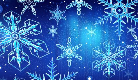 Snowflakes Texture Wallpaper