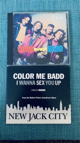 Color Me Badd I Wanna Sex You Up New Jack City Single 1991 Full Album 93624003120 Ebay