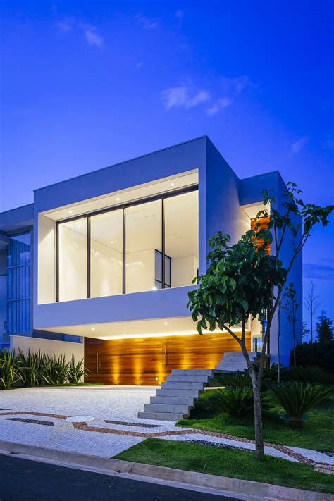 Diseño De Moderna Casa De Dos Pisos Con Fachada Y Planos Construye Hogar