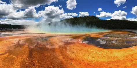 Rainbow Hot Spring In Yellowstone Photograph By Carrie Mclean Fine