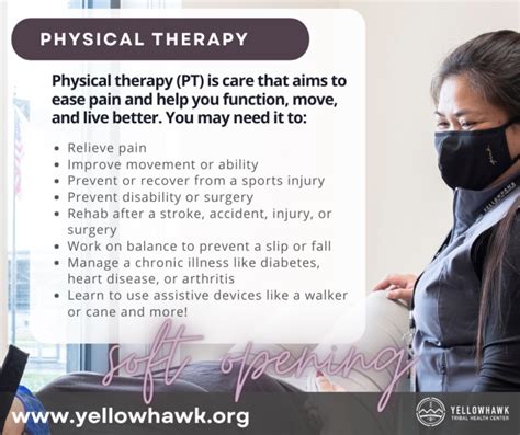 Physical Therapy Yellowhawk Tribal Health Center