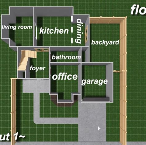 Bloxburg House Layout Part 1 House Layouts Sims House Plans Sims