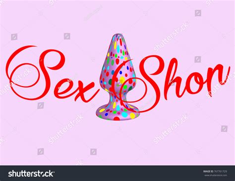 Sex Shop Logo Badge Design Template Stock Vector Royalty Free
