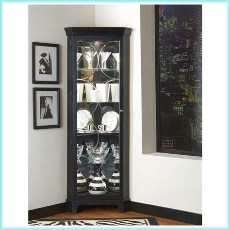 Discover curio cabinets on amazon.com at a great price. Small Black Corner Curio Cabinet | Corner curio, Curio ...