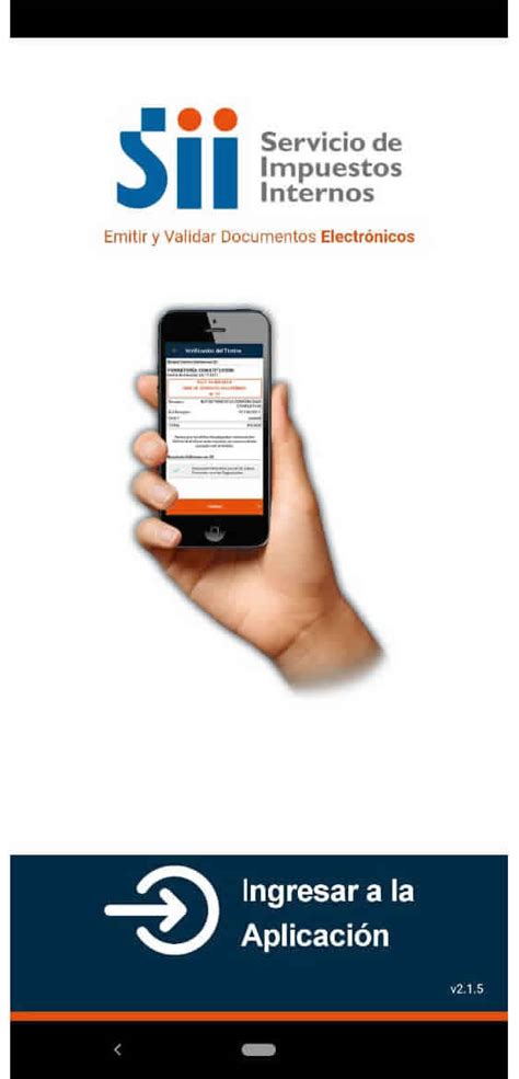Savesave sii _ servicio de impuestos internos for later. APP e-Factura - Servicio de Impuestos Internos (SII)