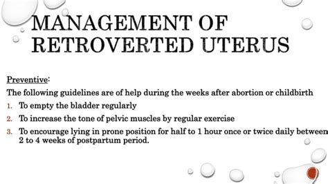 Retroverted Uterus Ppt