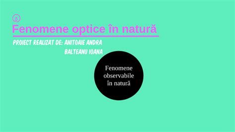 Fenomene Optice In Natura By Andra Ioana On Prezi