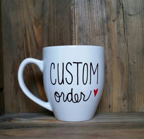 Custom Mug Custom Coffee Mug Personalized Coffee Mug Etsy