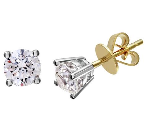 Buy Everlasting Love 18ct Gold 1ct Diamond Earrings At Uk Your Online Shop For Ladies