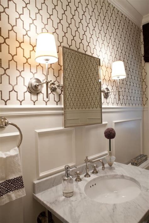 Modern Bathroom Wallpaper Designs