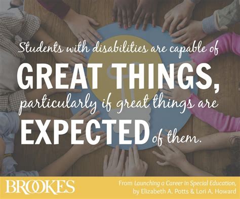 Students With Disabilities Are Capable Of Great Things Particularly