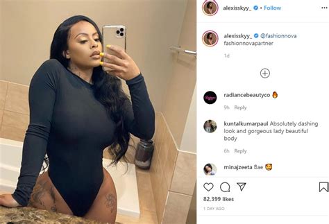 So Fine Alexis Skyy Wins Over The Gram With Latest Seductive Pic