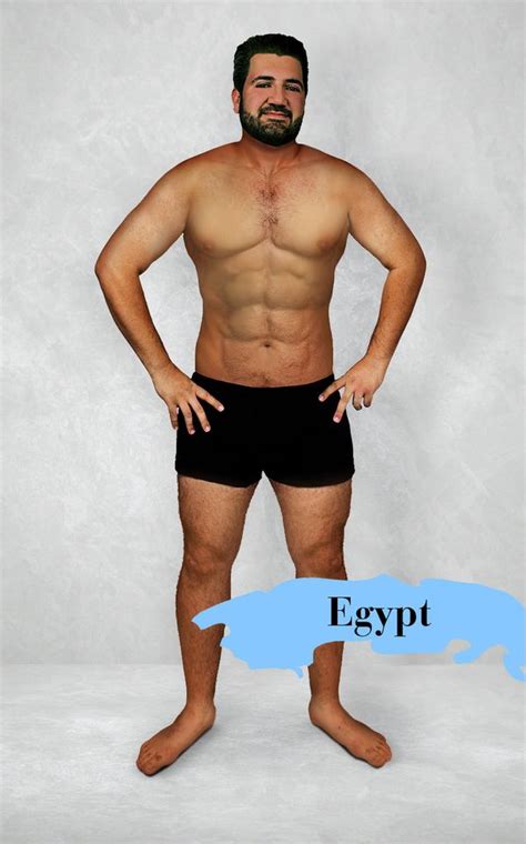 What The Ideal Mans Body Looks Like In 19 Countries Huffpost