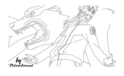 Coloring Pages For Kids And For Adults Naruto Fox Coloring Pages