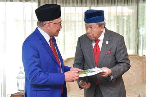 Sultan Selangor Berkenan Menerima Menghadap Pm Anwar Nasional