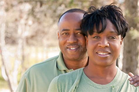 Attractive Happy African American Couple Royalty Free Stock Photography
