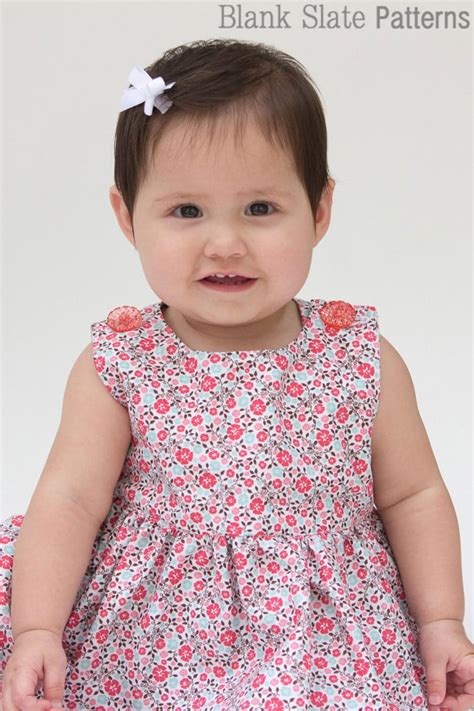 Sew A Baby Dress With Free Pattern Melly Sews