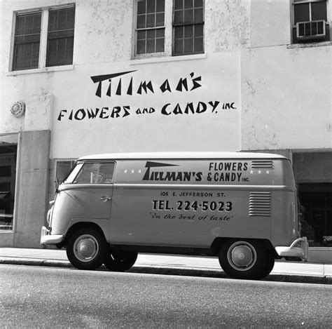 5000 w oakland park blvd. Florida Memory - Tillman's Flowers & Candy delivery van in ...