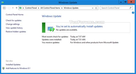 As mentioned before, this method will not turn off windows update, but you will be notified when updates are available to download. Upgrade to Windows 10 Update - Enable or Disable in ...