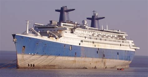 Both Le Clemenceau And Ss Norway Blue Lady Await Dismantling Permission