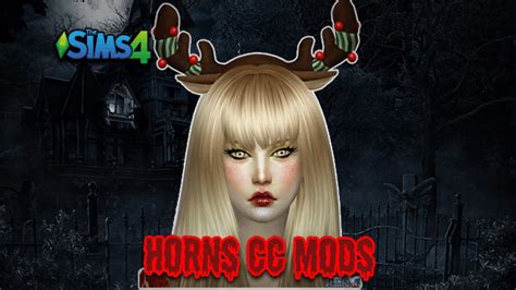 Sims 4 Horns Cc And Mods Download 2023 Antlers And Demon Horns