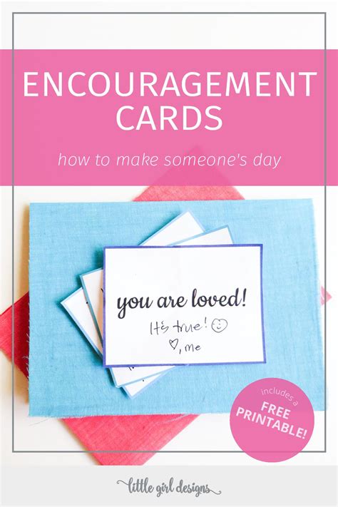 Encouragement Cards Printable