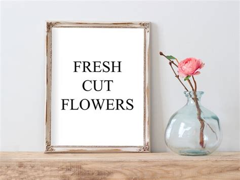 Magnolia & lily mango peach salsa meadow showers. Fresh Cut Flowers sign Farmhouse flowers sign Fresh Cut