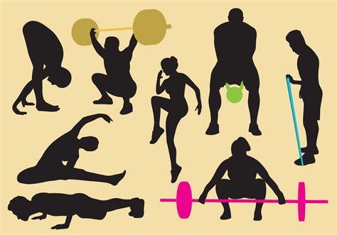 Fitness Free Vector Art 10335 Free Downloads