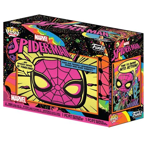 NEW Funko POP! | Marvel: Spider-Man (Black Light) POP ...