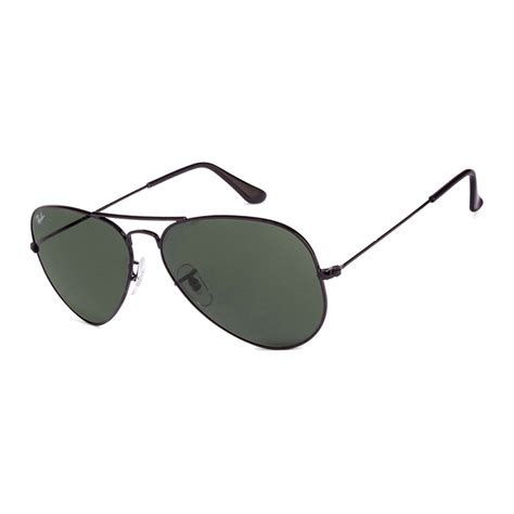 Ray Ban Aviator Black Green Sunglasses For Unisex Rb3025 L2823 Buy Online