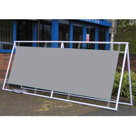 3m X 1m Steel Heavy Duty Outdoor Banner Frame Big Value
