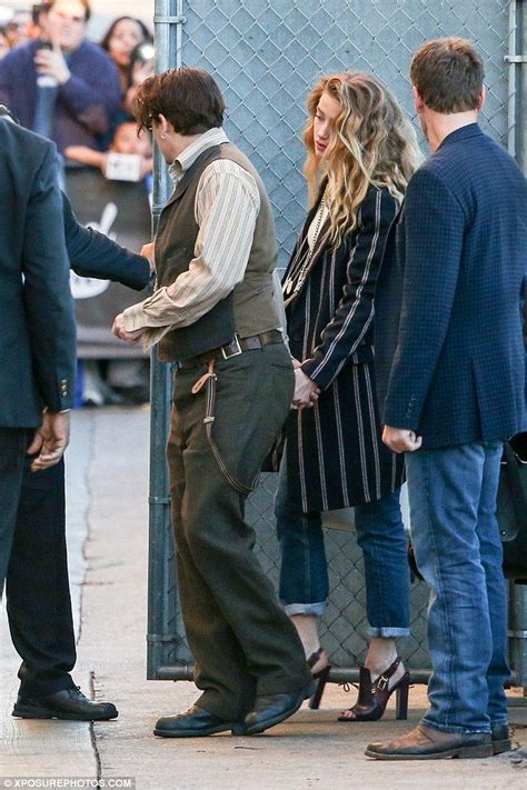 Johnny Depp 51 Displays A Portly Paunch Johnny Depp Johnny Depp And Amber Amber Heard