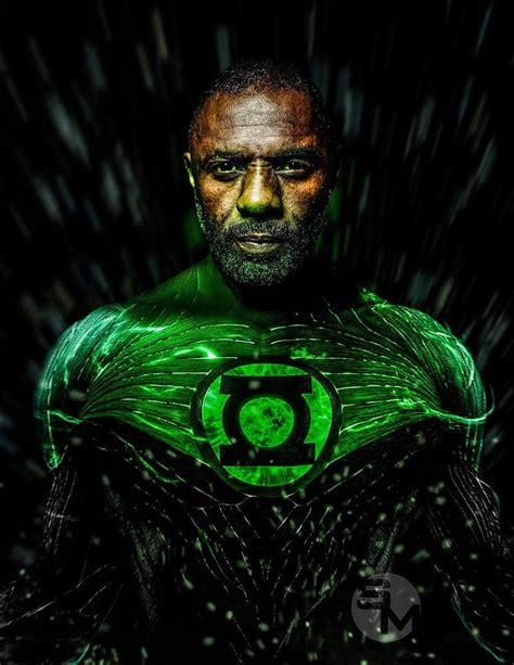 Idris Elba Green Lantern John Stewart By Spider Maguire Hd Phone