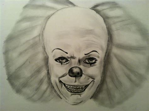 Graphite Pencil It The Clown By Floridastate On Deviantart