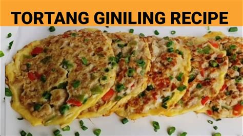 The Best Tortang Giniling Na Baboy Recipe Ground Pork Omelet Easy