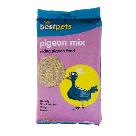 Bestpets High Performance Pigeon Mix Racing Feed 20kg Feedem