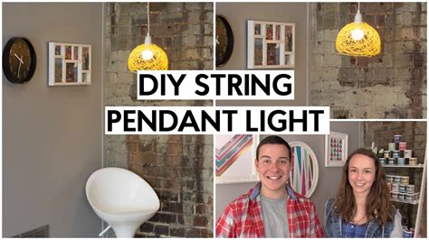 Diy Pendant Light A Little Craft In Your Day
